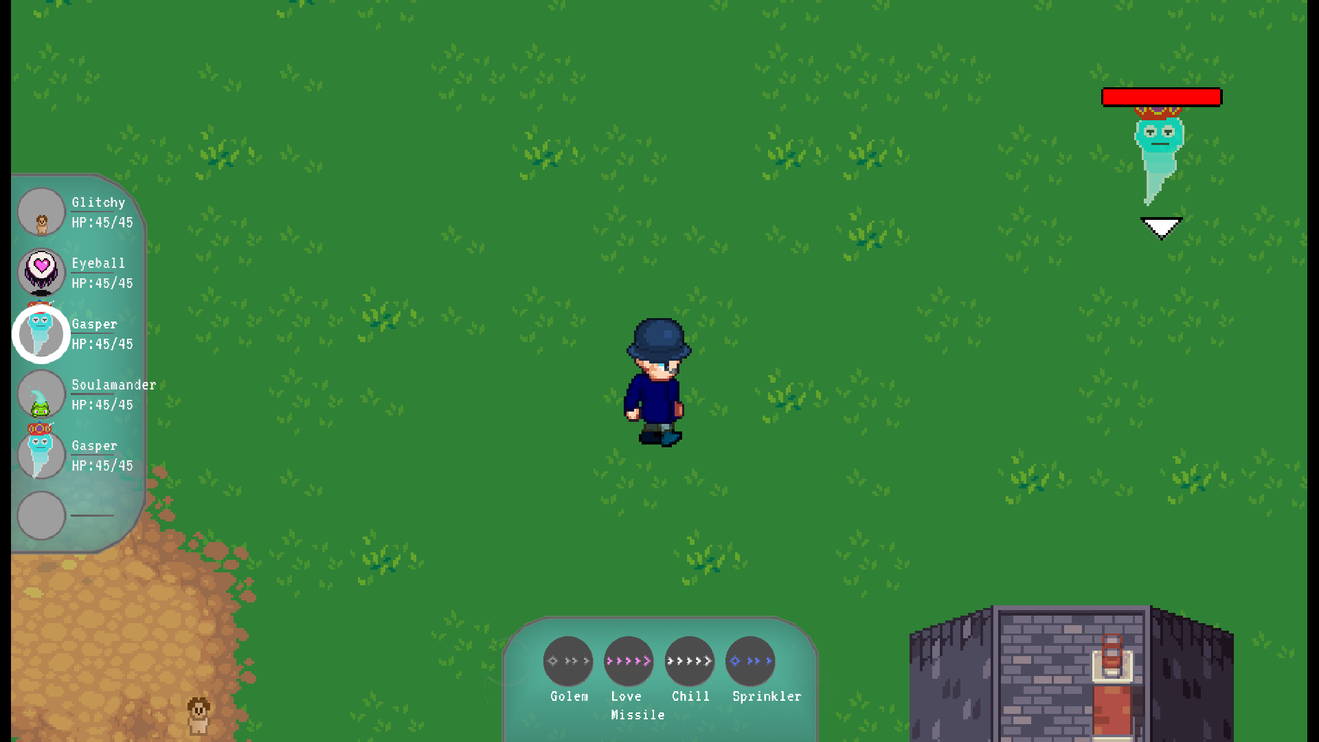 Screenshot of a kapsamon in control in the corner of the camera